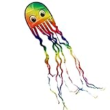 CIM Oktopus Drachen - Krake DRAKI Rainbow - Einleiner für Kinder ab 3 Jahren - Abmessung:...