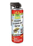 Compo Wespen Schaum-Gel-Spray inkl. Sprührohr, Sofort- und Langzeitwirkung, (4 x 500 ml...