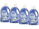 Perwoll Renew Sport Flüssigwaschmittel (4x25 Wäschen), Hygiene Waschmittel für Sport- &...