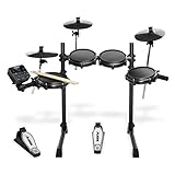 Alesis Turbo Mesh Kit - E Drum/ E Schlagzeug Elektronisch mit Mesh-Heads, Drumsticks, Drum...