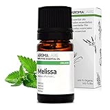 BIO - MELISSE Ätherisches Öl - 5mL - 100% Rein, Natürlich, Chemotypisch und AB...