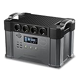 ALLPOWERS Tragbarer Powerstation 2000W (4000W Surge) Wechselstromsteckdosen 1500Wh Akku...