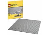 LEGO 11024 Classic Graue Bauplatte, quadratische Grundplatte mit 48x48 Noppen als Basis...