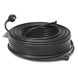 HEATIT JHSF 2m Selbstregulierendes Heizkabel mit Thermostat Ideal für WasserleitungWder...