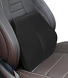 Lendenkissen Auto, Lordosenstütze Auto aus Memory Foam, Ergonomisches Lendenwirbelkissen...