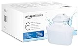 Amazon Basics Wasserfilterkartuschen, 6 stück, 1er-Pack, passend für alle BRITA Systeme...