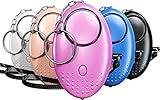 Notfall Persönlicher Alarm [5er Pack] Qoosea Scream Safesound Alarm 140dB LED...