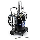 XPOtool 15l pneumatische Druckluft-Fettpresse für Profis für Schmierarbeiten an Kfz und...