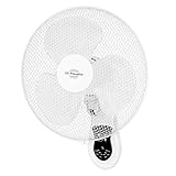 Orbegozo WF0242 - Wandventilator, Fernbedienung, 3 Stufen, mehrfach drehbares Kopfteil,...