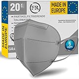 FR FiRiO 20x FFP2 grau [MADE IN EUROPE] - FFP2 Maske grau nach EN149:2001+A:2009 -...