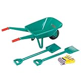 Theo Klein 2752 Bosch Gartenset mit Schubkarre | Mit Schaufel, Rechen und...