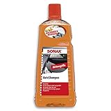 SONAX AutoShampoo Konzentrat (2 Liter) durchdringt und löstr Schmutz gründlich, ohne...