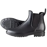 PFIFF Jodhpurstiefelette (PVC Reitstiefelette) Damen, Schwarz 36