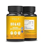 Yoga Super - Multi - Vitamin d3 k2 Kapseln | Vitamin d3 k2 Hochdosiert | Stärkt das...