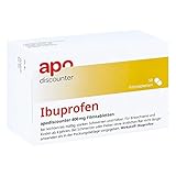 Ibuprofen Apodiscounter 400 Mg Schmerztabletten 50 stk