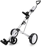 ROLTIN Golf Cart Golf Push Cart Golf Push Carts Golf Trolley 4-Rad, Golf Push Cart mit...