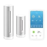 Wetterstation mit App für Smartphones, iPhone, iPad - (UK Variante)