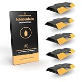 Panteer ® SCHÄDLINGSMEISTER Schabenfalle - 5 Stück - Kakerlaken bekämpfen - Zur...