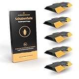 Panteer ® SCHÄDLINGSMEISTER Schabenfalle - 5 Stück - Kakerlaken bekämpfen - Zur...