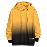 Gsheocm Pullover Herren Sommer;Sweatshirt Jacke Herren Lässige Hoodies mit Farbverlauf...