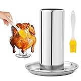 HOMURY Hähnchenbräter Hähnchenhalter aus Edelstahl Hähnchenhalter Hähnchenhalter aus...