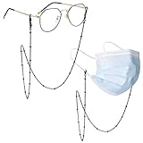 Brillenketten für Frauen, kubanische Masken-Kette, Lesehalter, Trageband, Brille