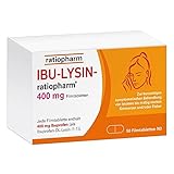 IBU LYSIN ratiopharm 400 mg Filmtabletten 50 stk