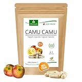 MoriVeda Vitamin C Kapseln Camu Camu hochdosiert 120 St. (120Kapseln) I Extrakt – Die...