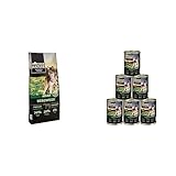 Dehner Wild Nature Hundetrockenfutter Adult, Bergweide, 12 kg & Wild Nature Hundefutter...