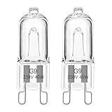 EASYIVY G9 Backofenlampe 40W 230V Halogen G9 Oven Lampe für AEG/Neff/Zanussi/Smeg/Bosch...
