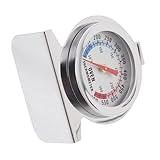 Healifty Digitales Ofen Thermometer aus Präzise Temperaturmessung für Backofen Grill und...