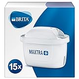 BRITA Wasserfilter-Kartusche MAXTRA+ 15er Pack – Kartuschen für alle BRITA Wasserfilter...