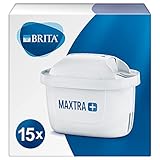 BRITA Wasserfilter-Kartusche MAXTRA+ 15er Pack – Kartuschen für alle BRITA Wasserfilter...