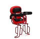 QLXYYFC Fahrrad-Kindersitz hinten, auf der Rückseite montierter Fahrrad-Kindersitz mit...