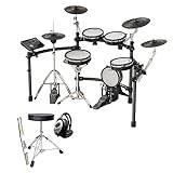 Nux DM-8 E-Dum elektronisches Schlagzeug Drumset + keepdrum Zubehör-Set