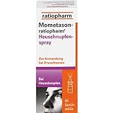 Mometason-ratiopharm® Heuschnupfenspray 50 Mikrogramm/Sprühstoß Nasenspray,...