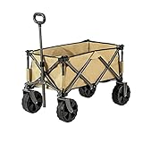 Bollerwagen herausnehmbare Plane bis 300kg belastbar Handwagen Gartenkarre Gartenwagen...