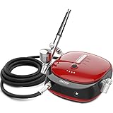 Oasser Airbrush Set Kompressor Dual Action 3 Modi wiederaufladbarer 1000mAh Akku 0,3mm...