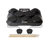 Alesis CompactKit 7 - E Schlagzeug Elektronisch mit 7 Drum Pads, Drumsticks, 2 Pedalen und...