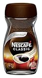 NESCAFÉ CLASSIC, löslicher Bohnenkaffee aus mitteldunkel gerösteten Kaffeebohnen,...