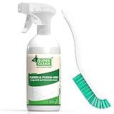 SUPER CLEAN Fliesen- und Fugenreiniger für alle Arten von Fliesen und Fugen Inhalt 500 ml...