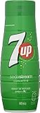 SodaStream Sirup 7UP - 1x Flasche ergibt 9 Liter Fertiggetränk, Sekundenschnell...