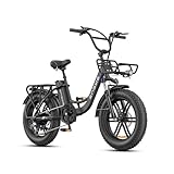 ENGWE E Bike Herren Elektrofahrräder-Ebike mit 48V 13Ah Batterie, E Bike 20 * 4.0 Zoll,...