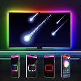 Innonly DreamColor LED TV Hintergrundbeleuchtung, Bluetooth Lichterkette 5m für 40-85...