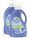 Perwoll Sport Aktiv Pflege Spezialwaschmittel, 48 (2 x 24) Waschladungen, für Sport- und...