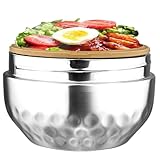 Jongyumo Thermo Schüssel, Thermobehälter für Essen, Tragbarer Doppelwandige...