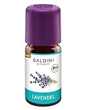 Baldini Bio Lavendelöl 5ml - 100% Naturreines Ätherisches Öl - Lebensmittelqualität -...