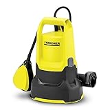 Kärcher Entwässerungspumpe SP 2 Flat (Fördermenge: max. 6000 l/h, Restwasserhöhe: 1...