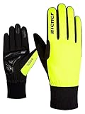 Ziener Erwachsene SMU 18-GWS 414 Bike Glove Handschuhe, Poison Yellow, 7 (S)