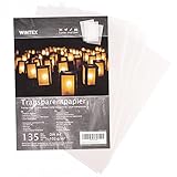 WINTEX 135 Blatt Transparentpapier - DIN A4 Pauspapier weiß & bedruckbar 100 g/m² -...